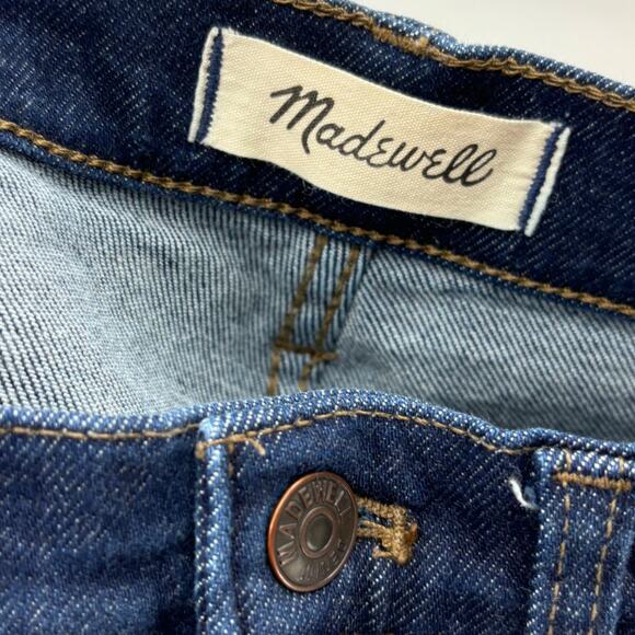 Madewell Blue Orland Wash Denim 9" Mid Rise Skinny Jeans - Picture 9 of 12